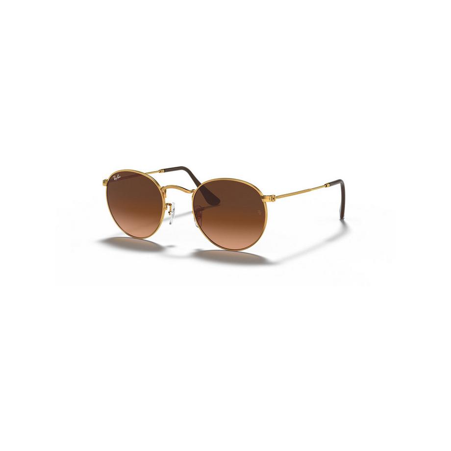 Ray Ban Runde Metallsonnenbrille  