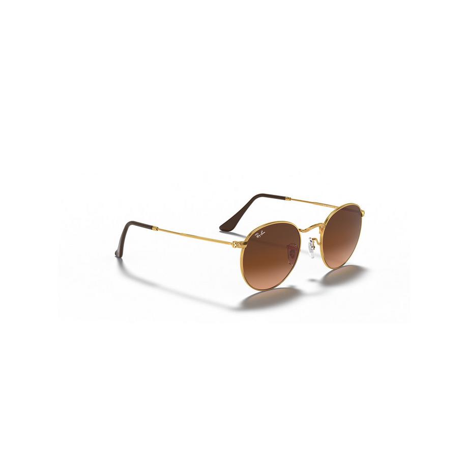 Ray Ban Runde Metallsonnenbrille  