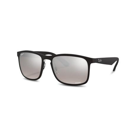 Ray Ban RB4264 Chromance Sonnenbrille eckig  