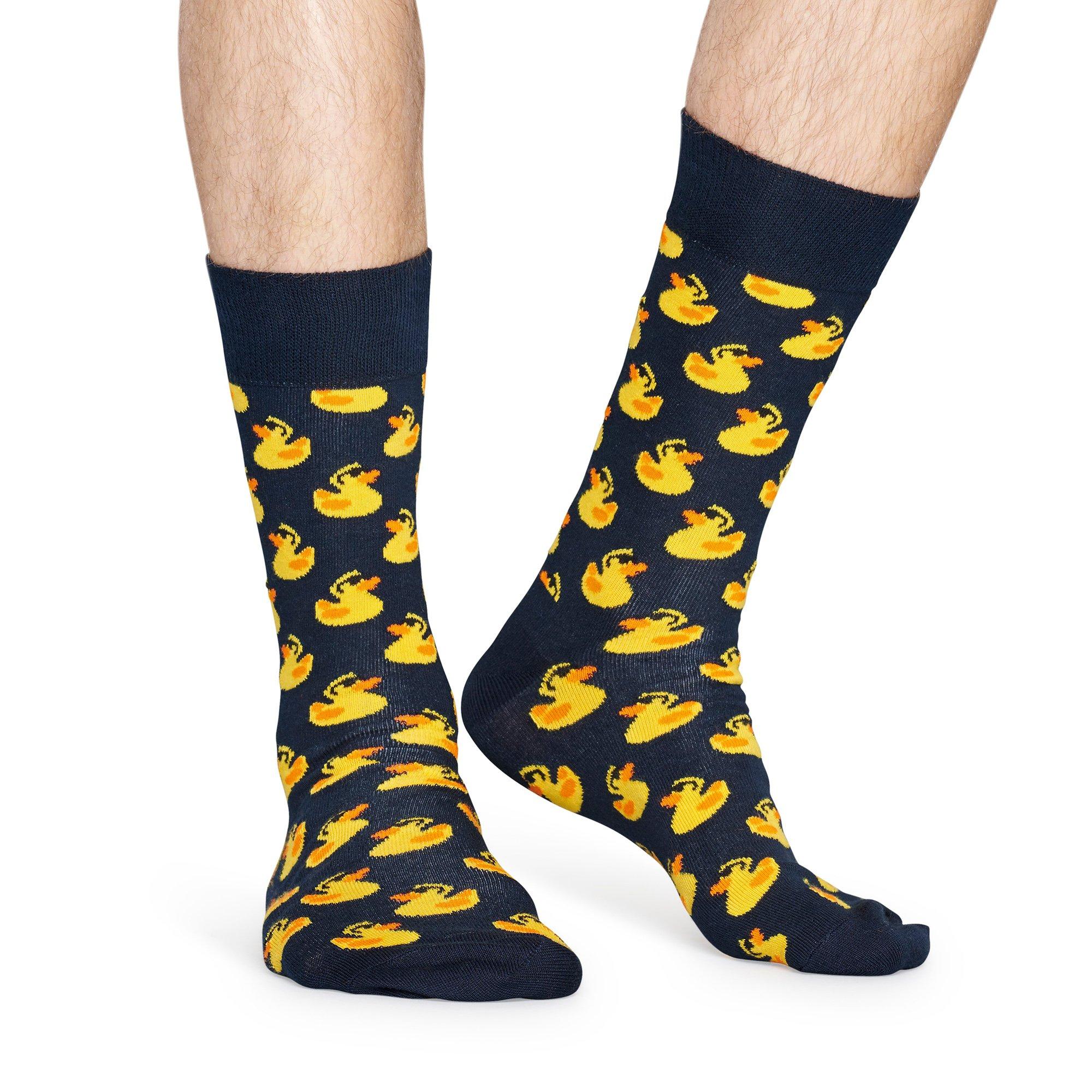 Happy Socks Rubber Duck Wadenlange Socken 