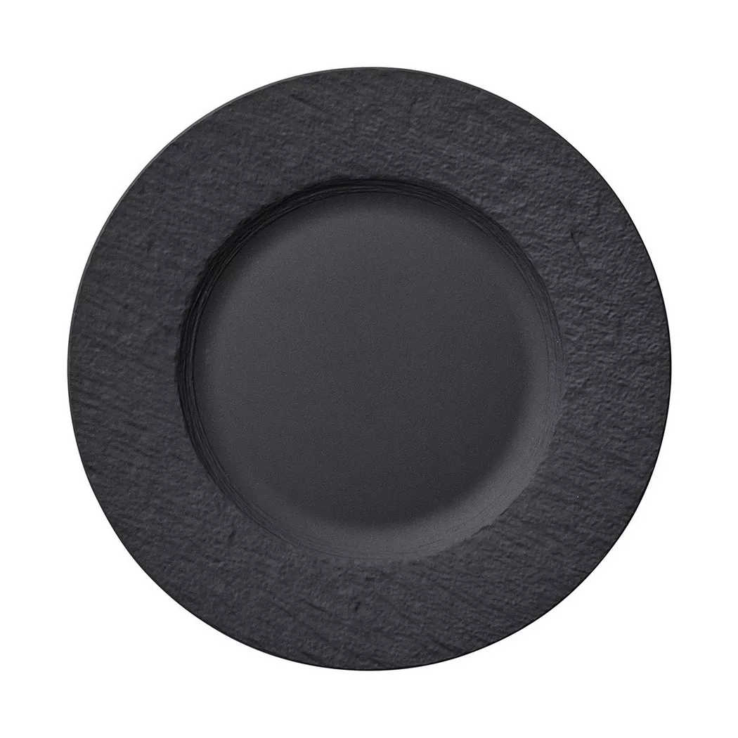 Villeroy & Boch Speiseteller Manufacture Rock 27cm (Schwarz) schwarz baby 2