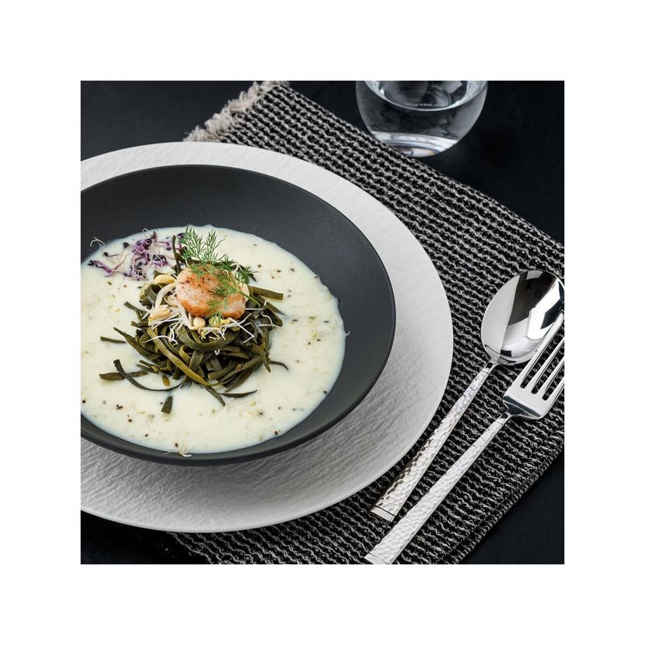 Villeroy&Boch Piatto Manufacture Rock blanc 