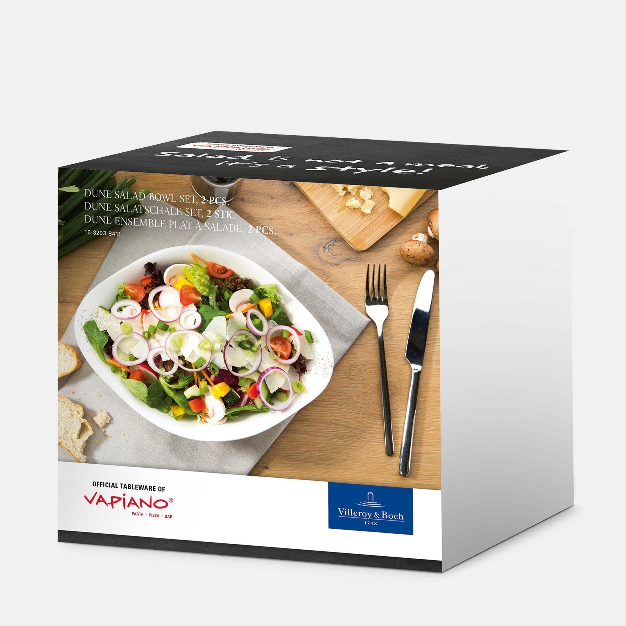 Villeroy&Boch Assiettes calottes 2pcs Vapiano 