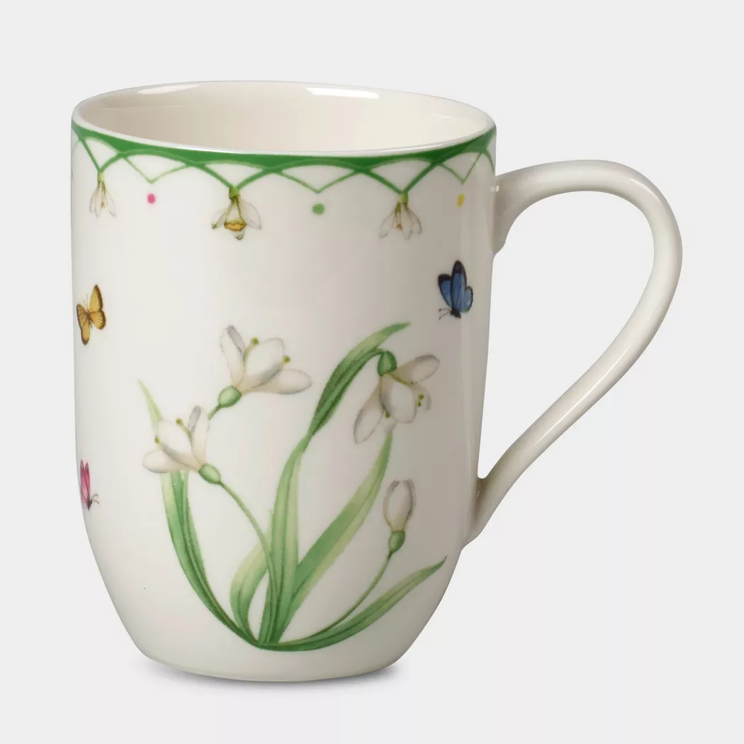 Villeroy & Boch Becher "Becher mit Henkel Colourful Spring 340 ml bunt"