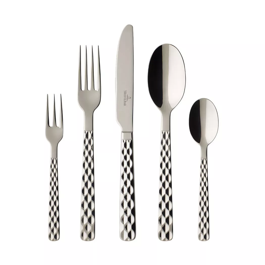 Villeroy & Boch Besteck-Set "Tafelbesteck Boston 30er Set silber"
