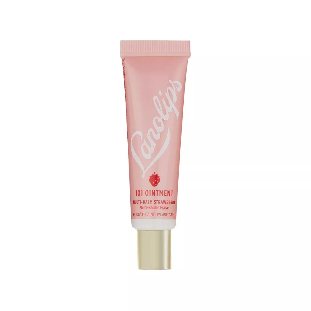 Lanolips Gesichtspflege Lippenbalsam101 Ointment Multi-Balm Strawberry