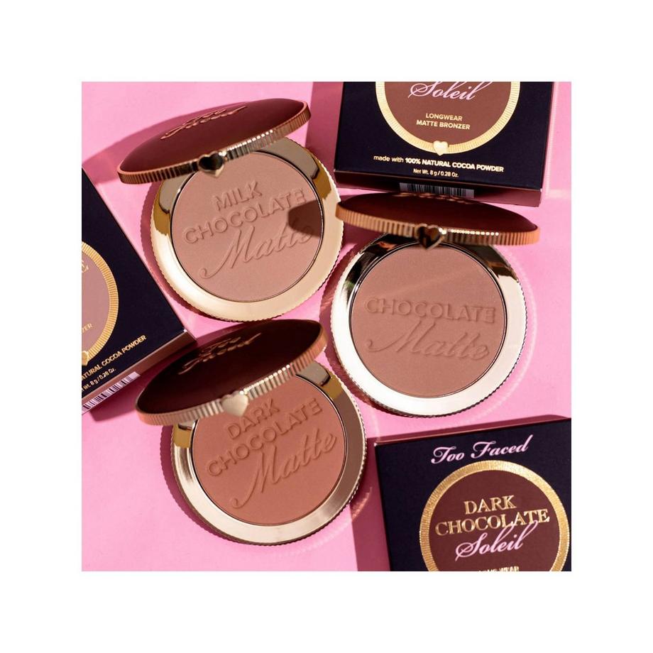 Too Faced Chocolate Soleil Bronzer - Poudre Bronzante Fini Matte  