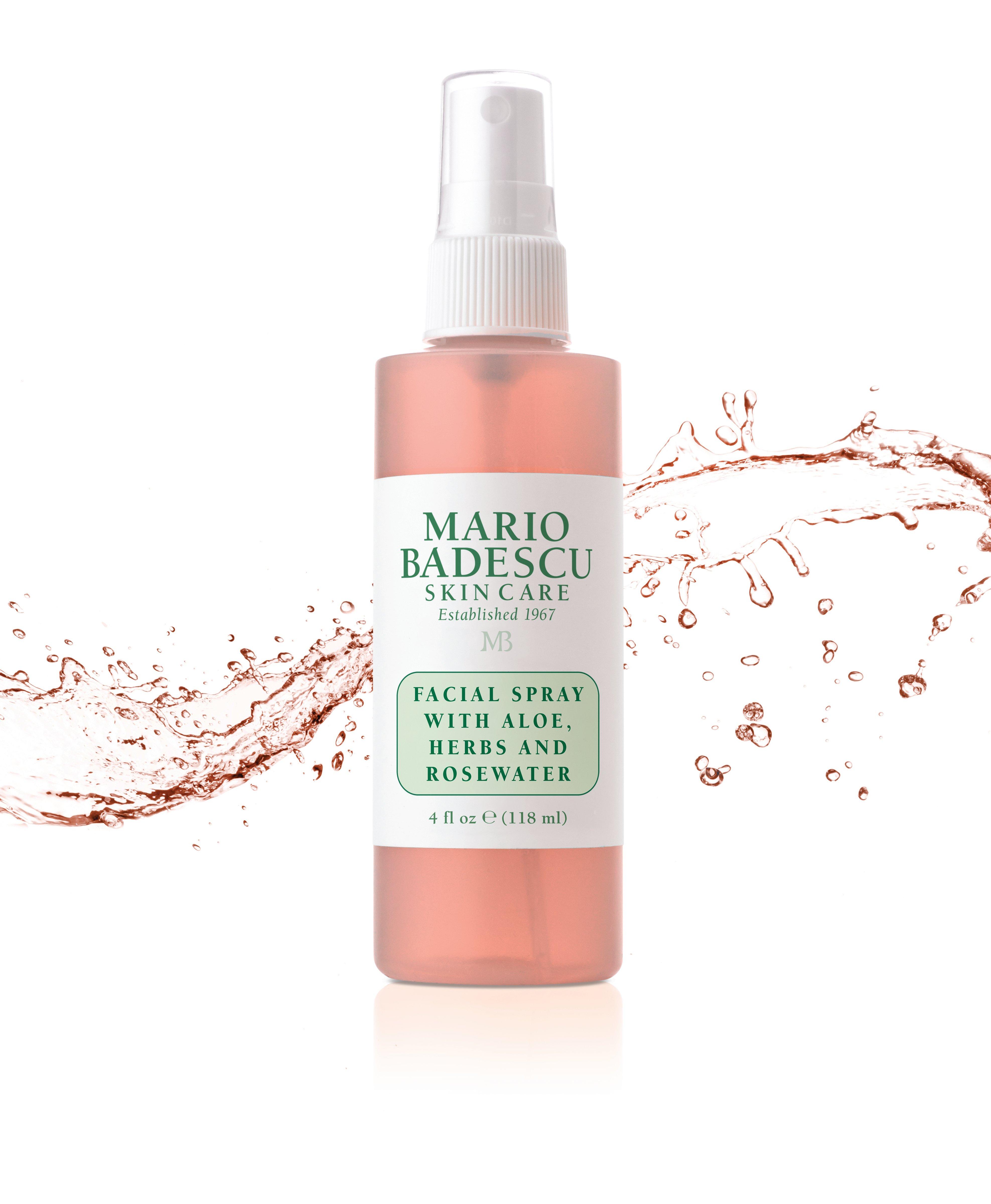 MARIO BADESCU  Spray viso aloe vera, alle piante aromatiche e acqua di rose 