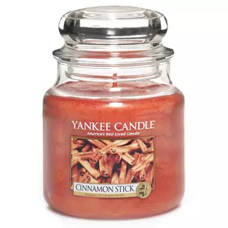 YANKEE CANDLE Duftkerze Cinnamon Stick, Jar Candles Braun