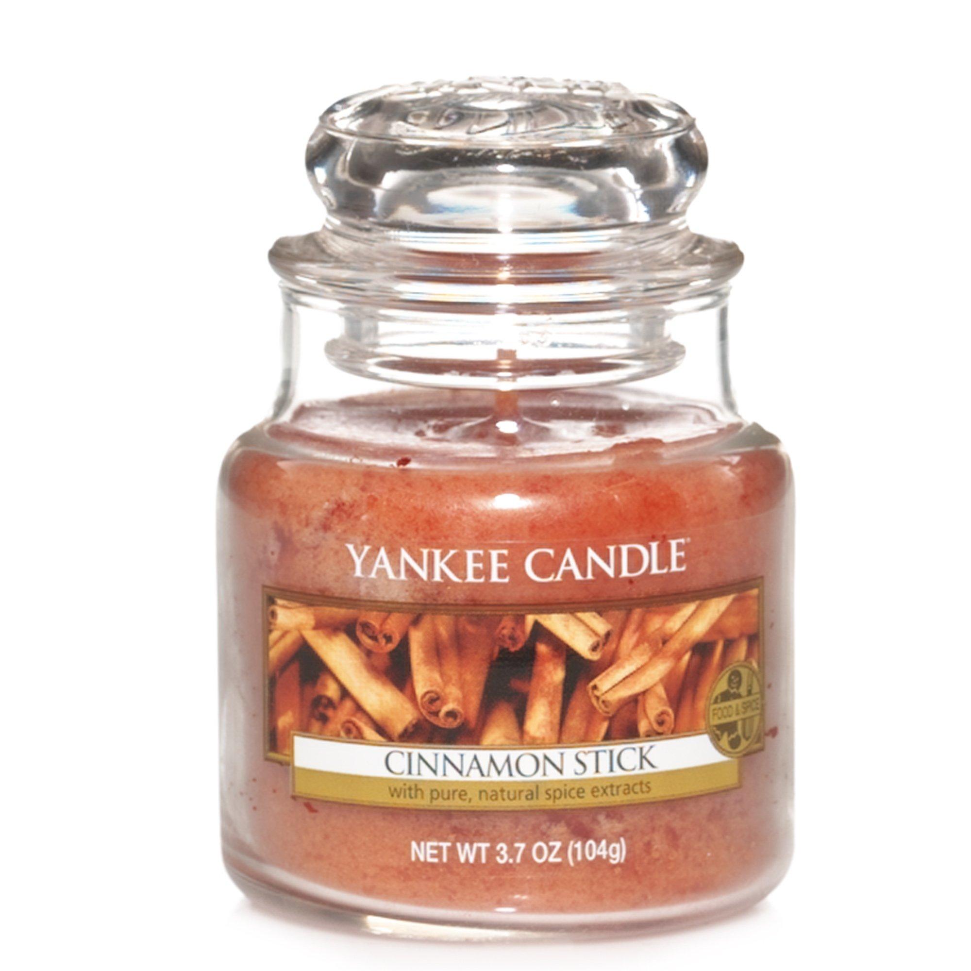 YANKEE CANDLE Bougie parfumée Cinnamon Stick, Jar Candles 