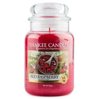 YANKEE CANDLE Bougie parfumée Red Raspberry, Jar Candles 