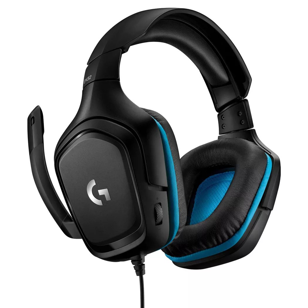 Logitech G - G432, Gaming-Headset, Black