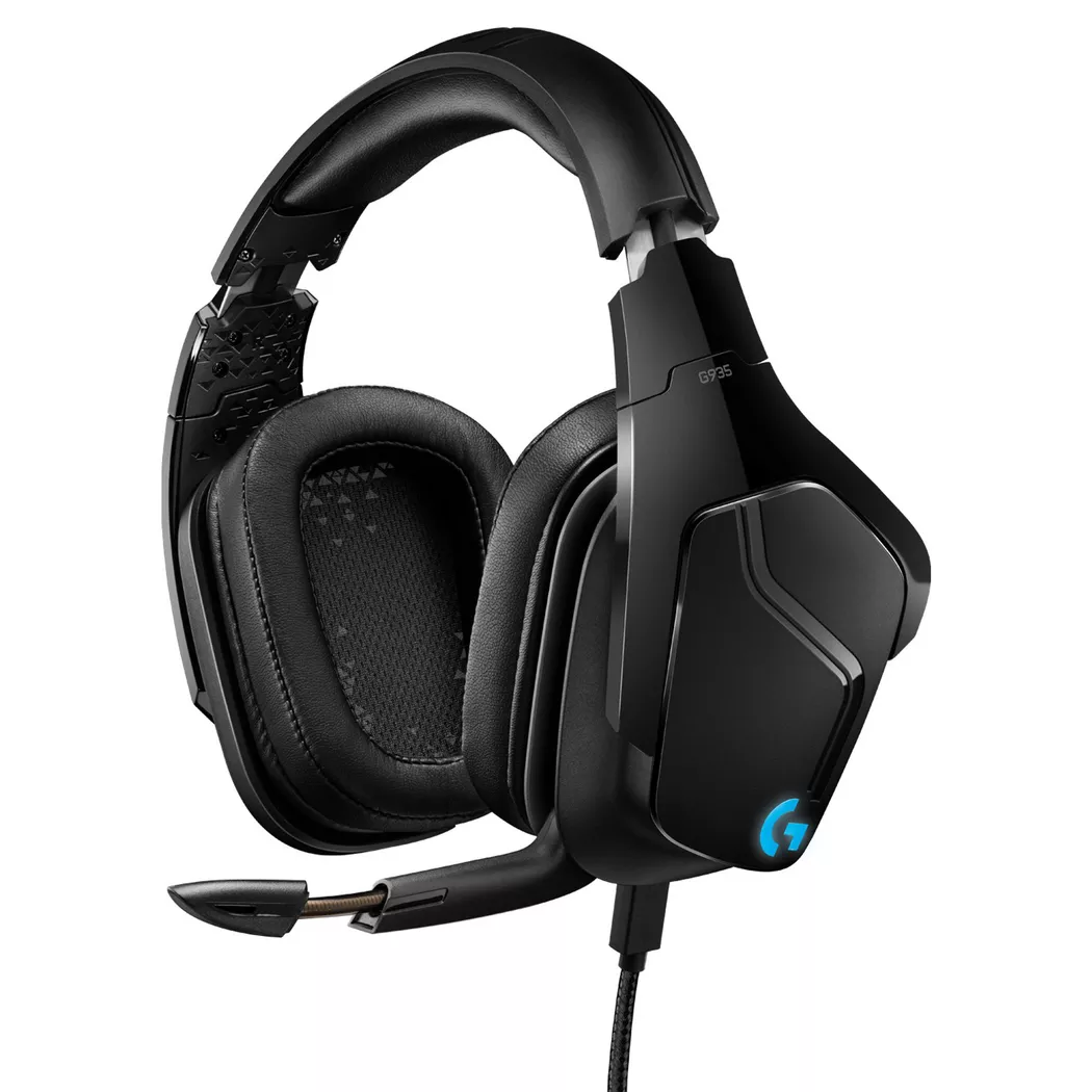 Logitech G - G935, Gaming-Headset, Black