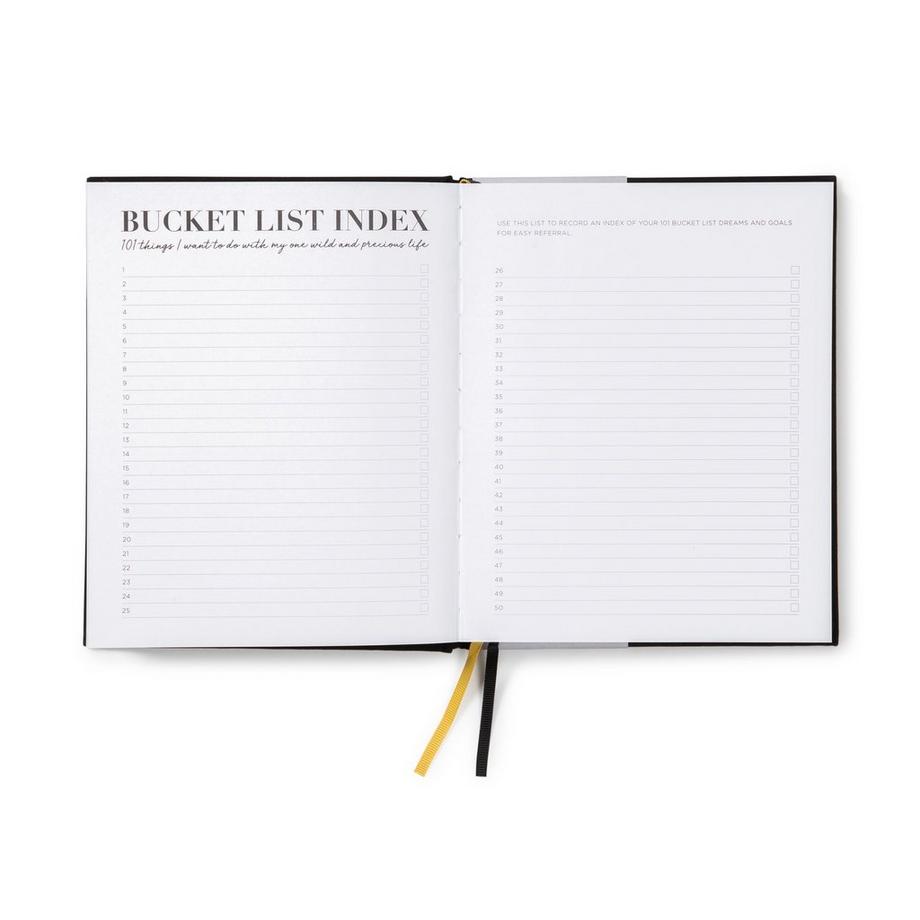 Manor Journal Bucket List 