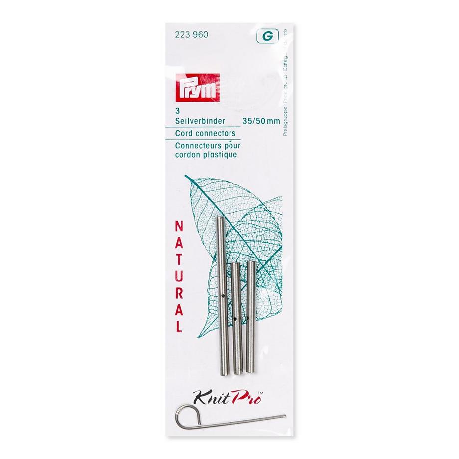 Prym Connecteur de câble pour aiguilles Natural 