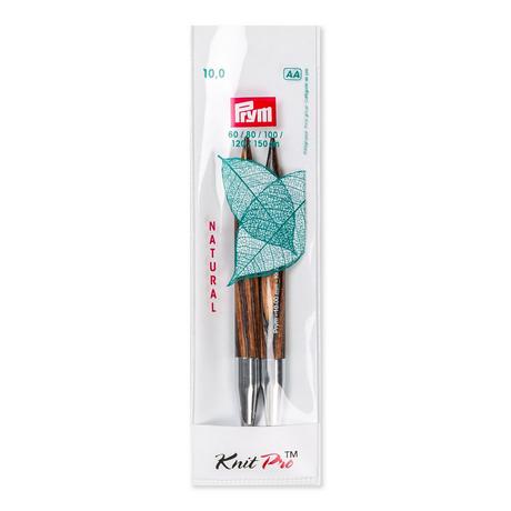 Prym Pointes d'aiguilles à tricoter KnitPro Natural 