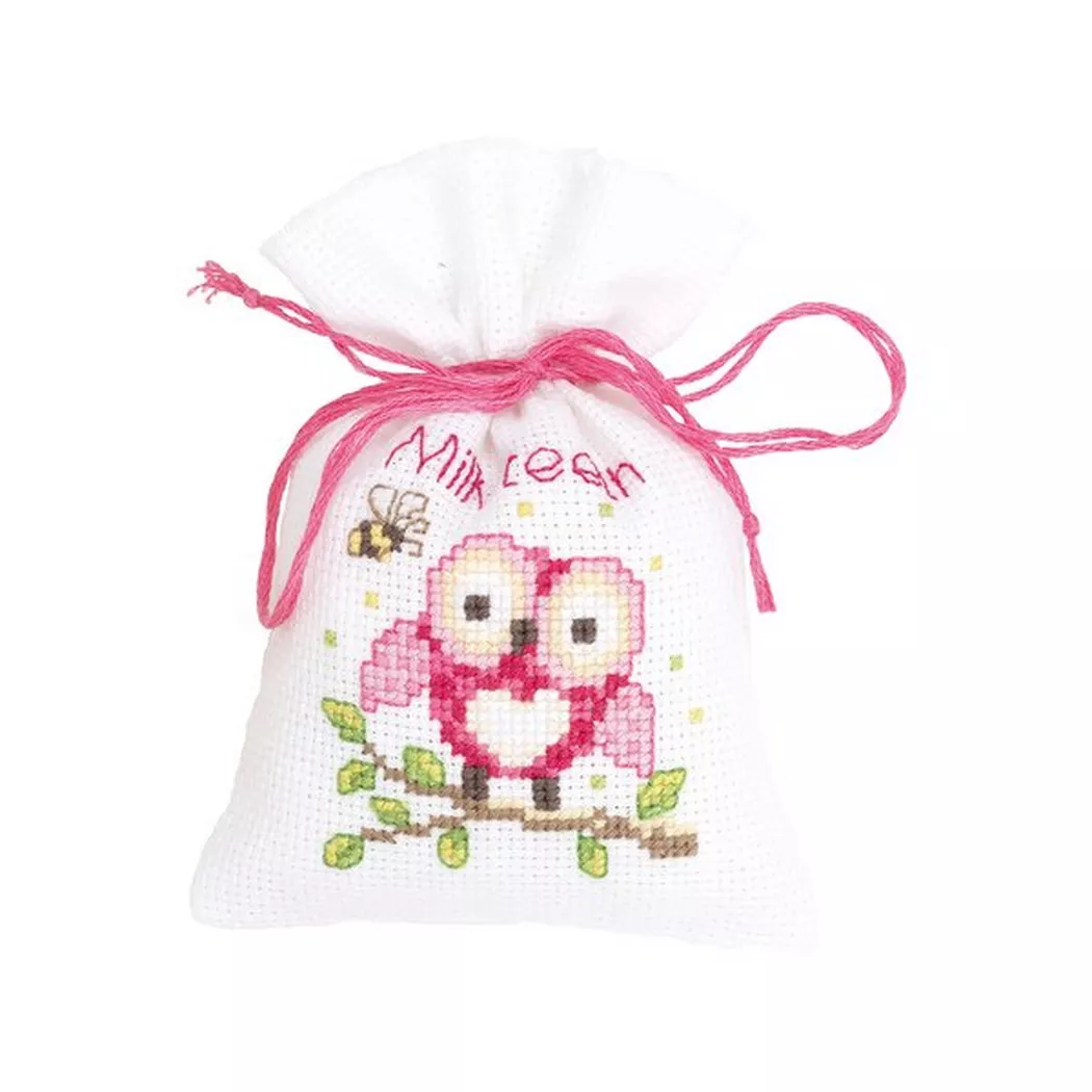 Vervaco - Kräutertütchen, Rosa