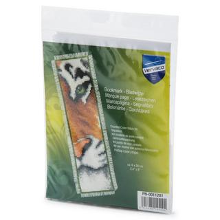 Vervaco Segnalibro Tigre, 6x20 cm 
