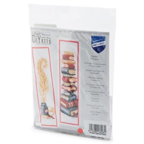 Vervaco Lesezeichen Bücherstapel, 6x20 cm
 