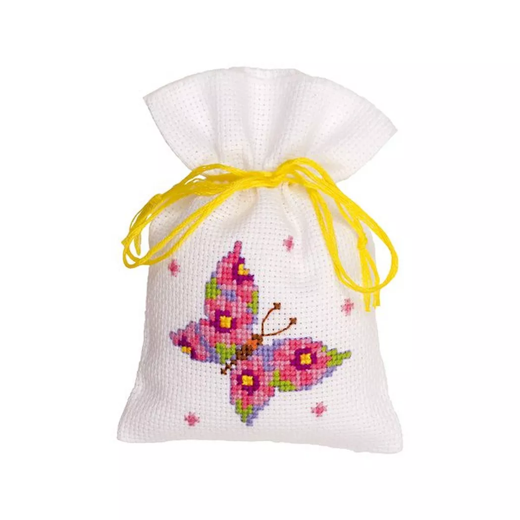 Vervaco - Kräutertütchen, Rosa 2