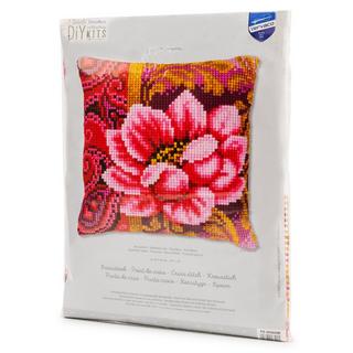 Vervaco Kreuzstichkissen Seerose 