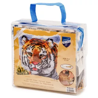 Vervaco Knüpfkissen Kit Tiger 
