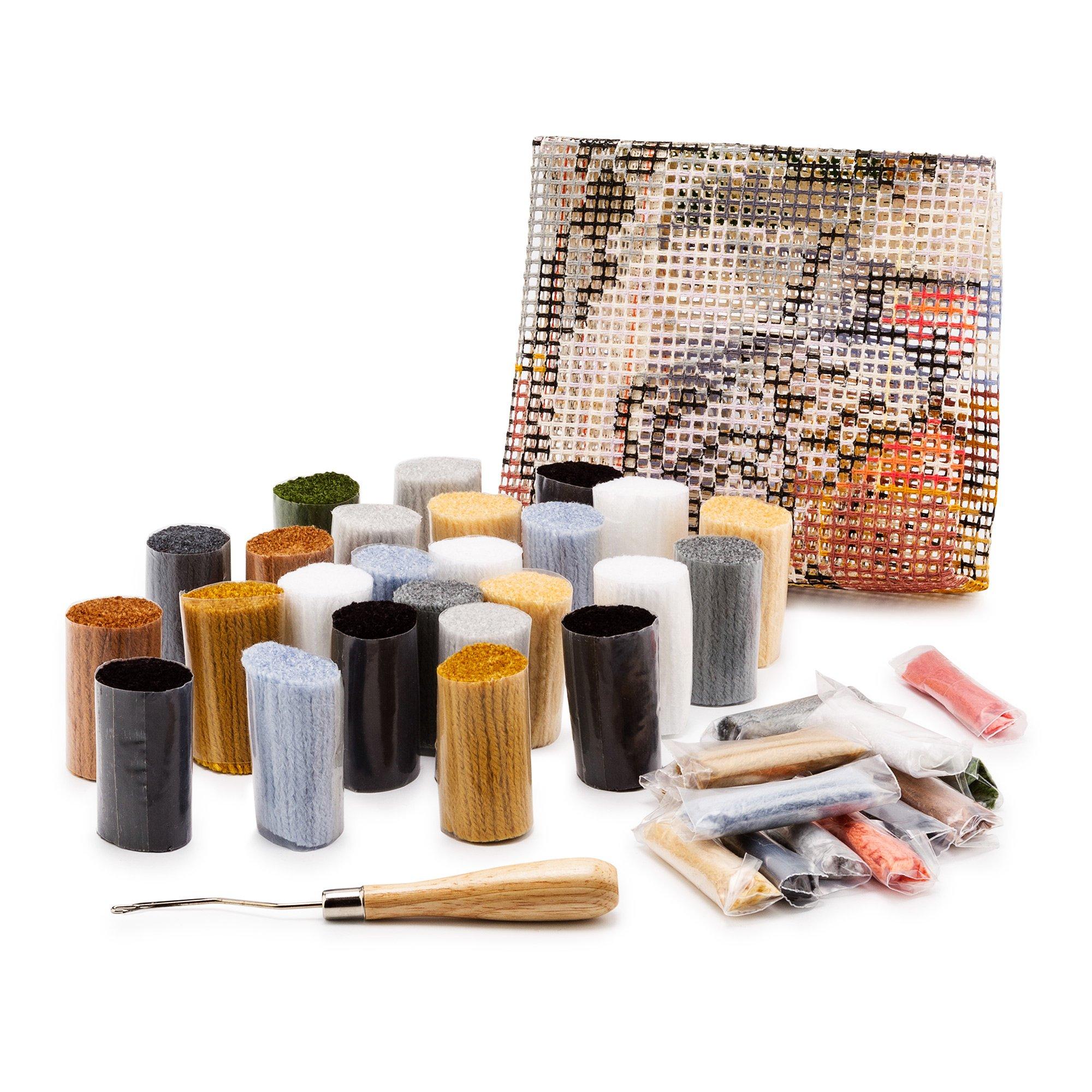 Vervaco Cuscino uncinetto Kit Tigre 