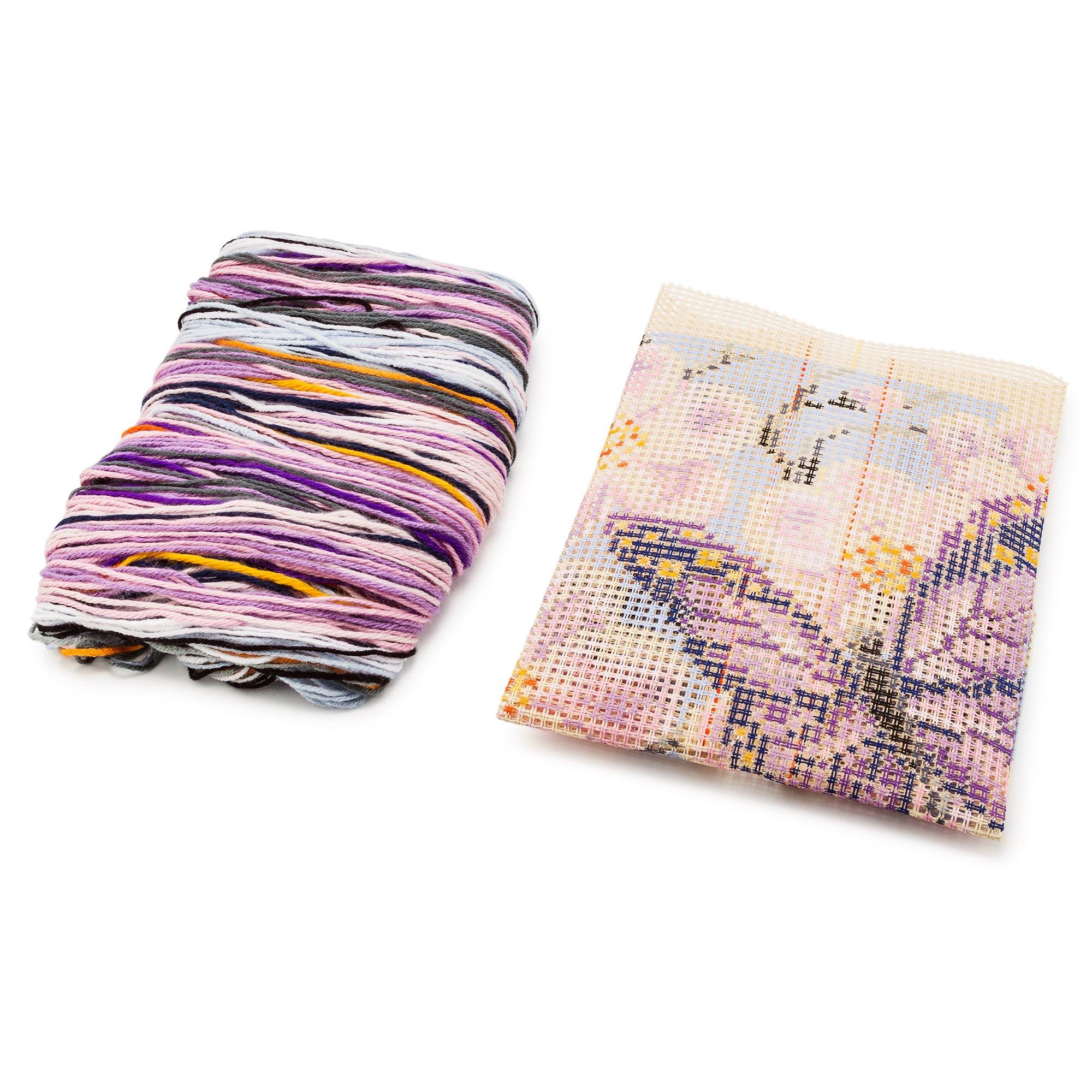 Vervaco Coussin au point de croix Papillon 