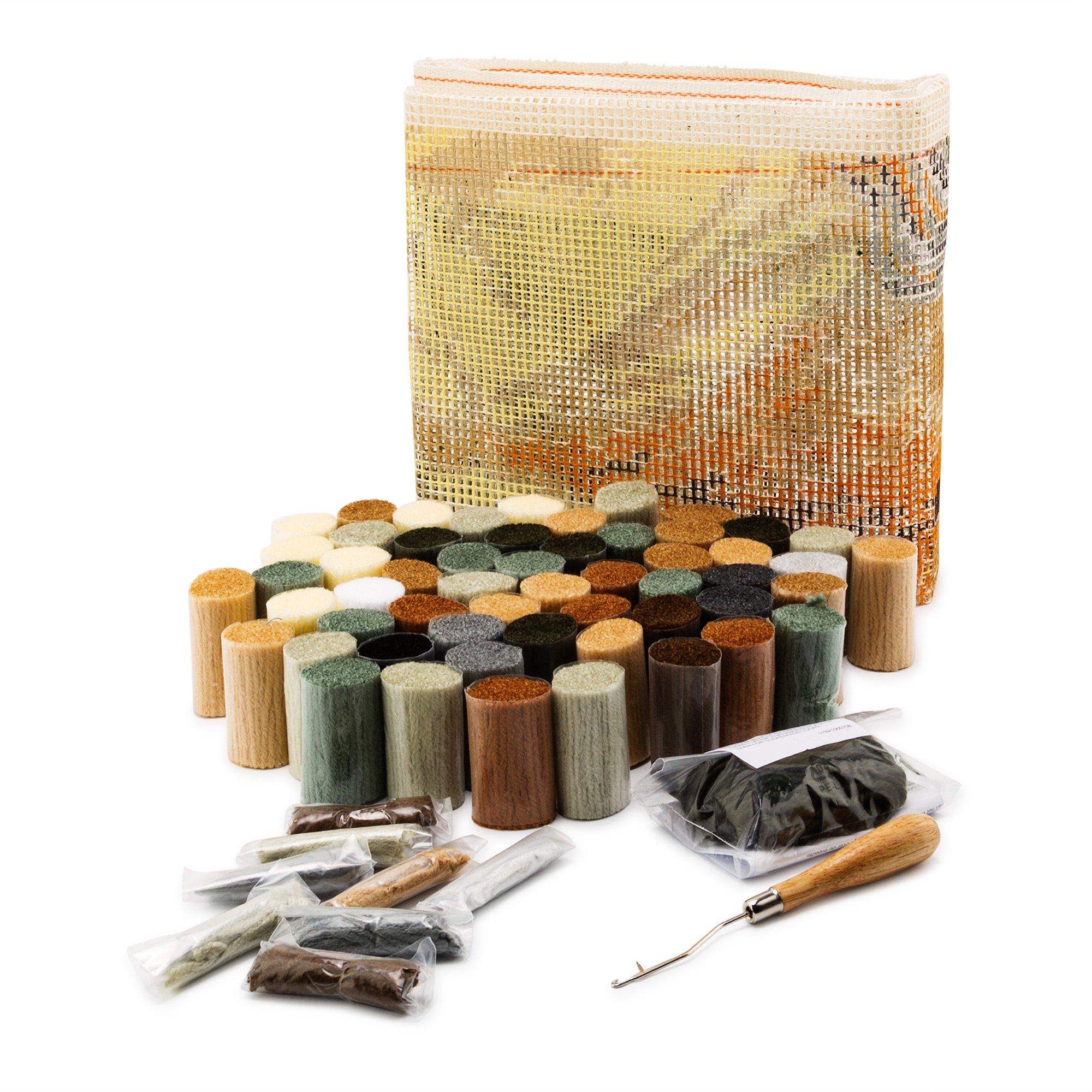 Vervaco Knüpfteppich Kit Pferde 