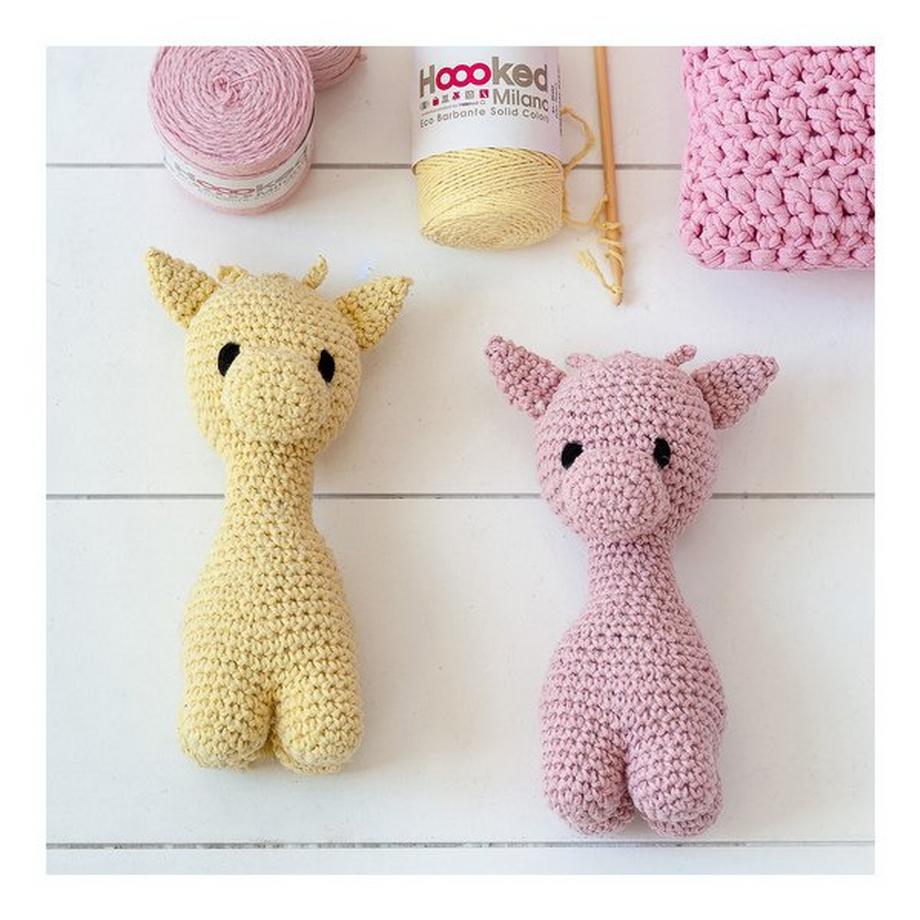 Hoooked Set uncinetto Giraffa 