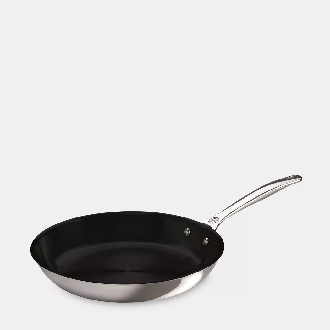 LE CREUSET Aluminium-Antihaft flache Pfanne 26cm Schwarz schwarz baby 4