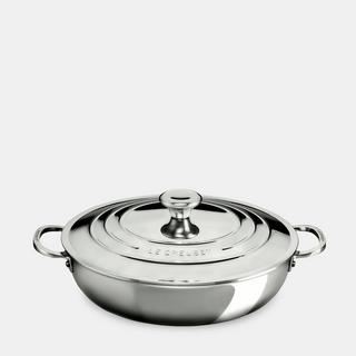 LE CREUSET Poêle à servir 3-Ply Plus 