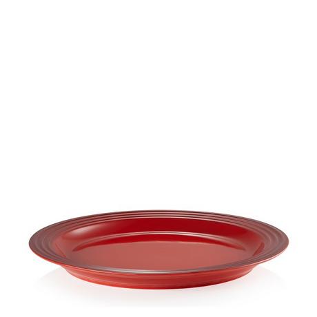 LE CREUSET Teller flach Kirschrot 