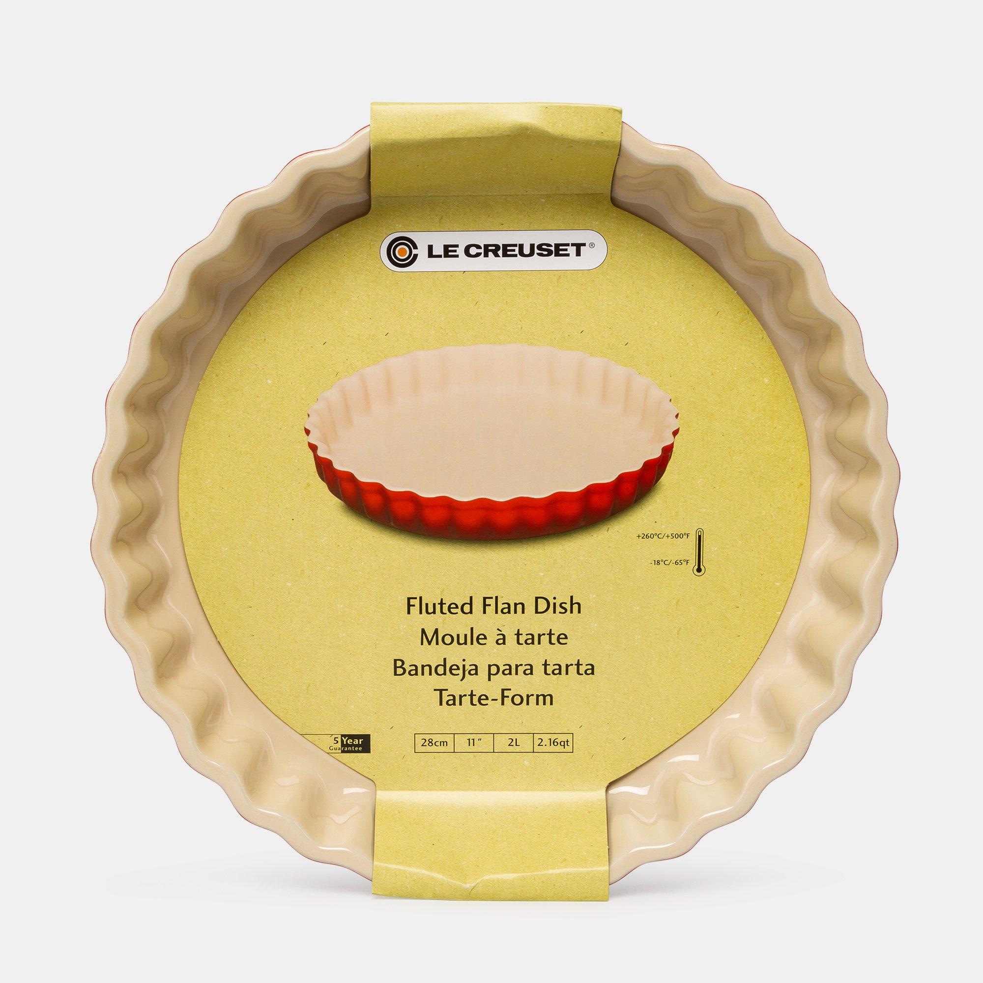 LE CREUSET Obstkuchenform Kirschrot 