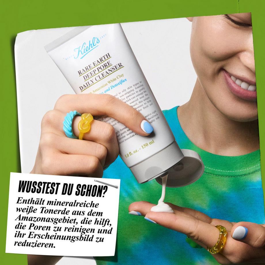Kiehl's  Rare Earth Deep Pore Daily Cleanser 