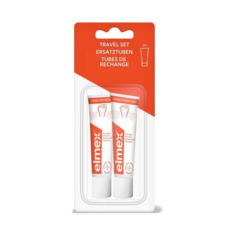 elmex ELMEX ZAHNPASTA ROT MINI DUO 2X12ML ELMEX MINI DUO 