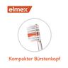 elmex INTERX MITTEL Protection Caries Interx Moyen Brosse À Dents, Avec Des Brins Disposés En X Pour Un Nettoyage Complet, Duo 