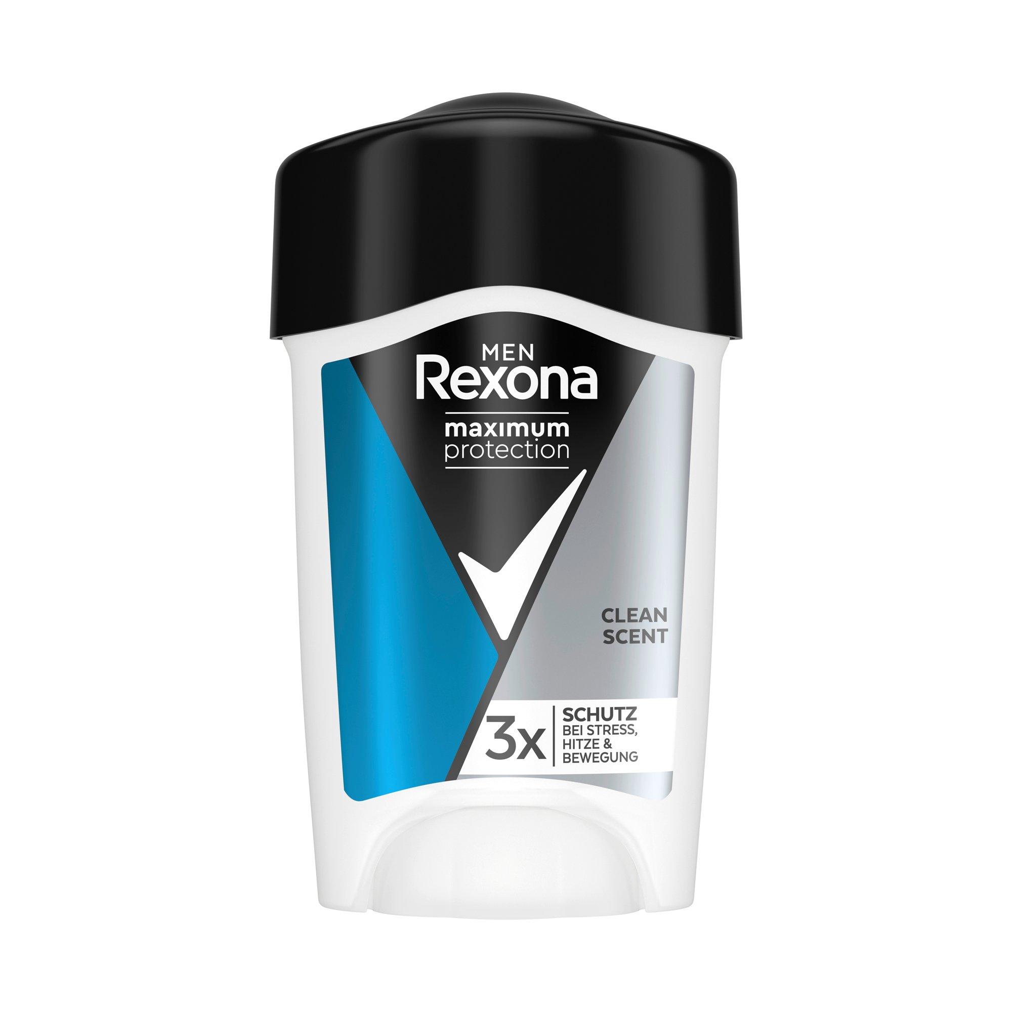 Image of Rexona Clean Scent Men Anti-Transpirant Maximum Protection Clean Scent Creme-Stick - 250ml
