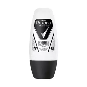 Men Invisible Black&White  Deo Roll-On