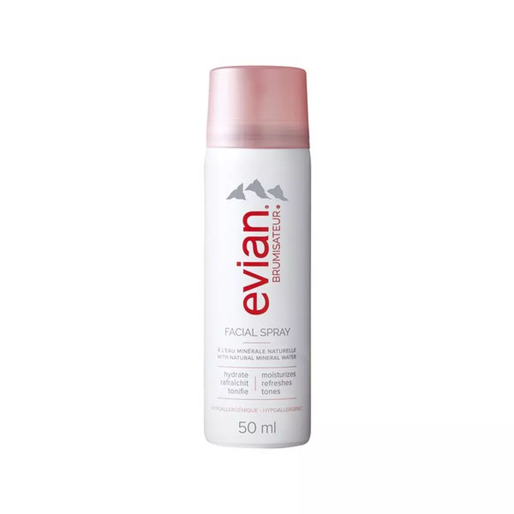 Evian - Brumisateur Facial Spray Mini, Brumisateur, 50 ml
