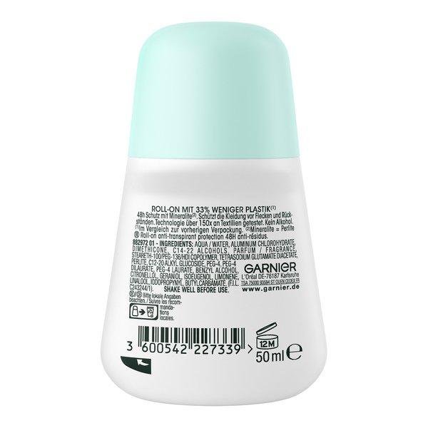 GARNIER Invisible Black/White Mineral Invisible Black, White & Colors Roll-on 