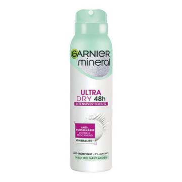Mineral UltraDry Spray, Anti-Transpirant, intensiver Schutz vor Körpergeruch und Achselnässe, bis zu 48 h Wirkung