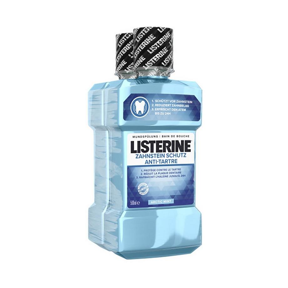 LISTERINE Zahnsteinschutz Listerine Bain de Bouche Anti-Tartre Duo 