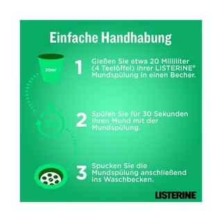 LISTERINE Total Care Zahnfleischschutz Bain de Bouche 