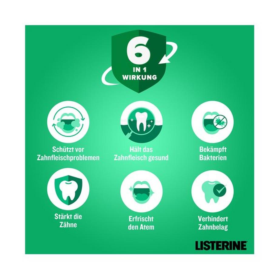 LISTERINE Total Care Zahnfleischschutz Mundspülung Zahn & Zahnfleisch 