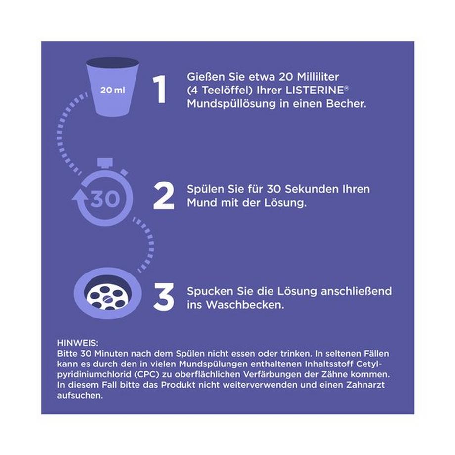 LISTERINE Total Care Zahnschutz Mundspülung Total Care Zahnschutz 