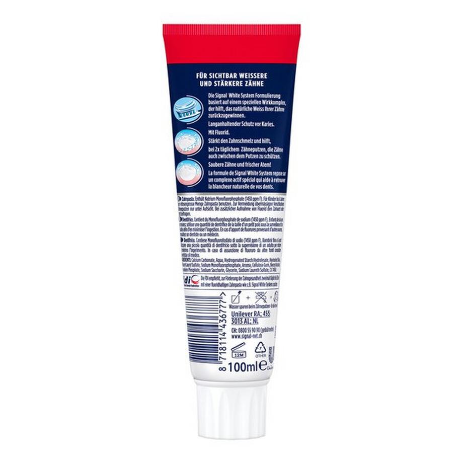 Signal White System Zahnpasta White System 