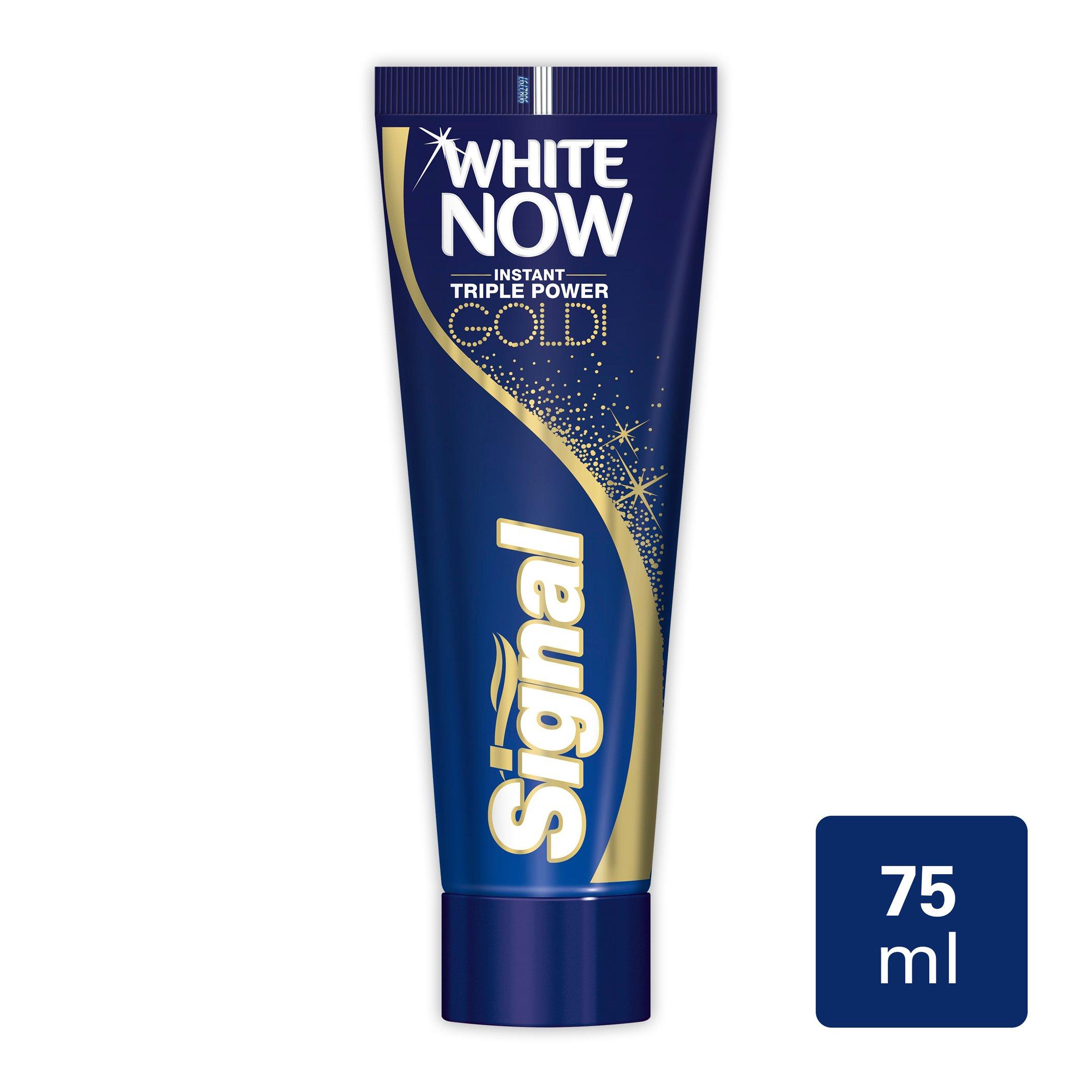 Now gold. Зубная паста Signal White Now. Зубная паста Signal Plus отбеливающая. Gold Toothpaste. Зубная паста Signal против налета.