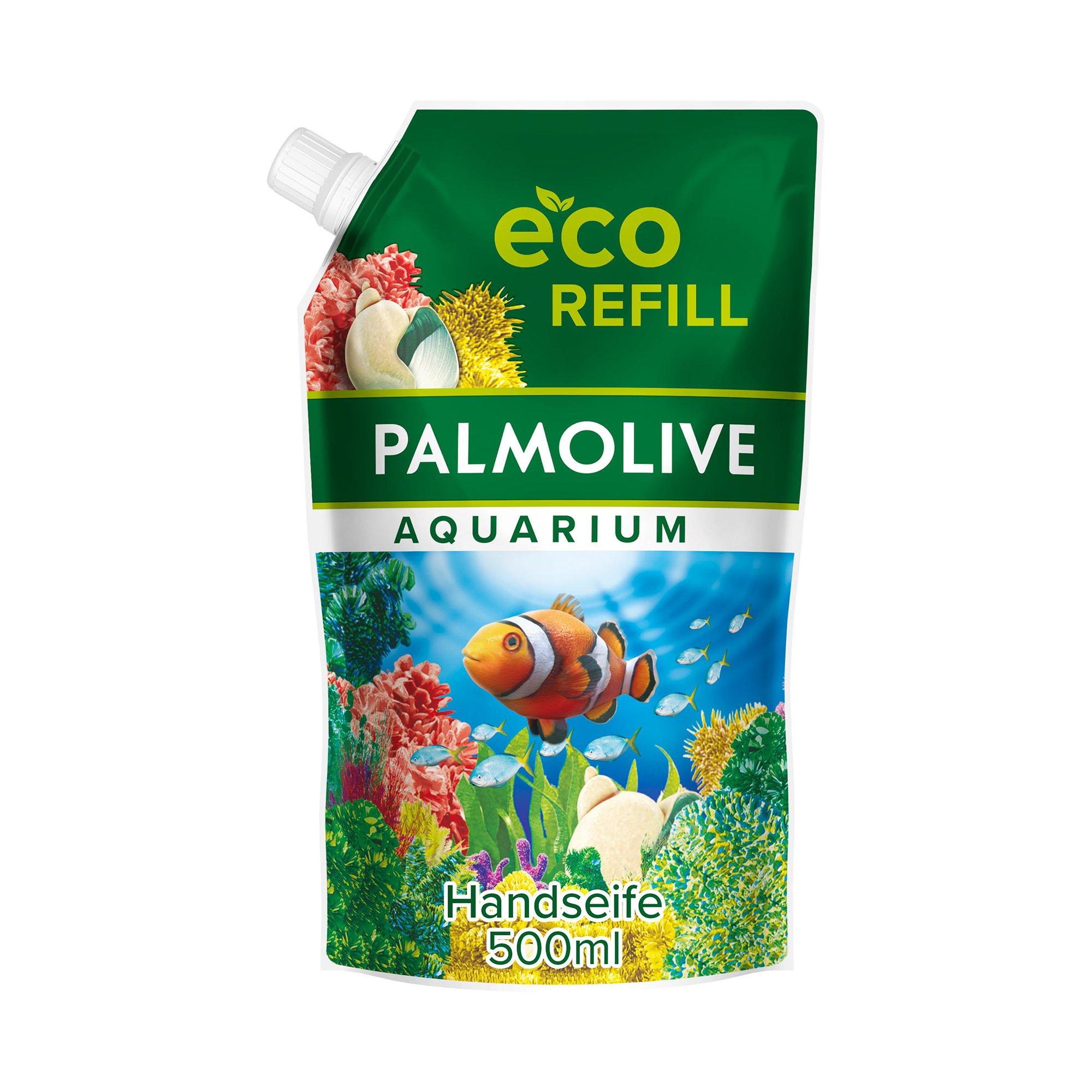 Palmolive Aquarium Refill Aquarium Sapone Liquido, Profumo Meraviglioso &  Mani Curate Sacchetto Di Ricarica