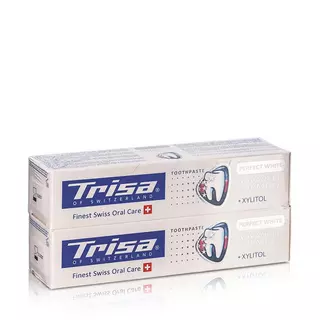 Trisa  Zahnpasta Perfect White Duo Pack 